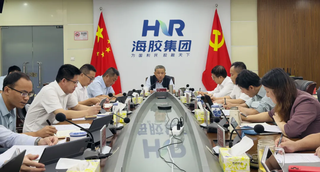 海南橡膠召開黨委會(huì)（擴(kuò)大）會(huì)議 研究部署經(jīng)營(yíng)管理、未規(guī)范管理土地整治等工作